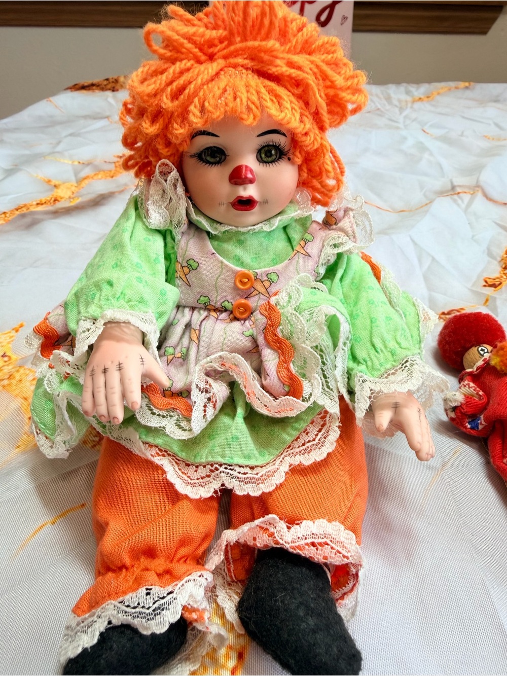 Marie Osmond Rag a Muffin + Vintage clowns - Picture 2 of 12